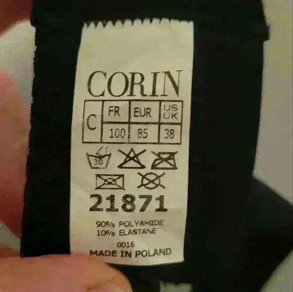 Corin 38C no Underwire Made in Poland Bra - Picture 6 of 6